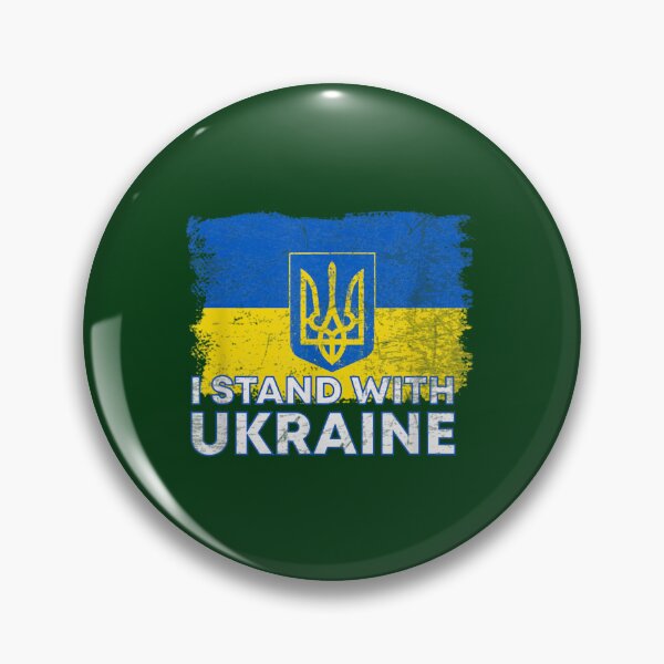 Item preview, I Stand With Ukraine Flag - Ukrainian Flag - Ukraine designed and sold by LivyPaigeHome.