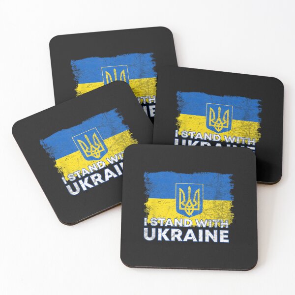 Item preview, I Stand With Ukraine Flag - Ukrainian Flag - Ukraine designed and sold by LivyPaigeHome.