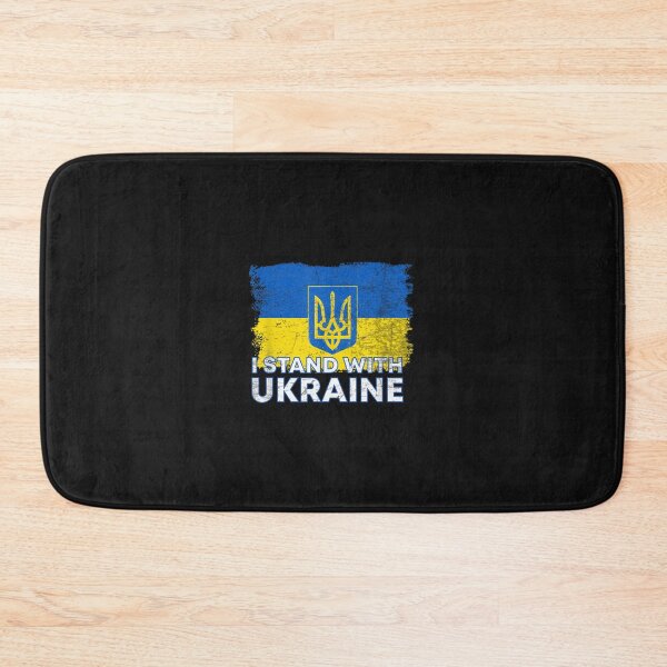 Item preview, I Stand With Ukraine Flag - Ukrainian Flag - Ukraine designed and sold by LivyPaigeHome.
