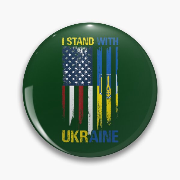 Item preview, I Stand With Ukraine Ukrainian Flag Support Ukraine (1) designed and sold by LivyPaigeHome.