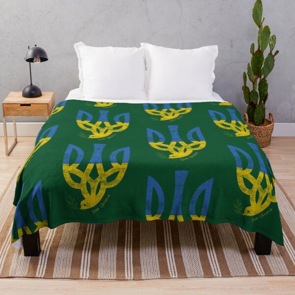 Item preview, Love Ukraine - Ukrain Trident - Love Ukrain - Coat of Arms Ukrain designed and sold by LivyPaigeHome.