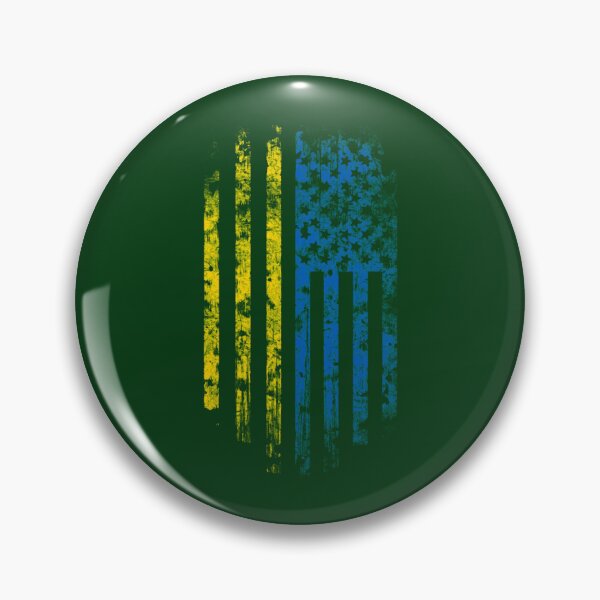 Item preview, Ukraine and America Flag Combo Distressed Design designed and sold by LivyPaigeHome.