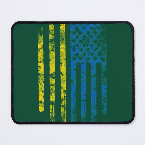Item preview, Ukraine and America Flag Combo Distressed Design designed and sold by LivyPaigeHome.