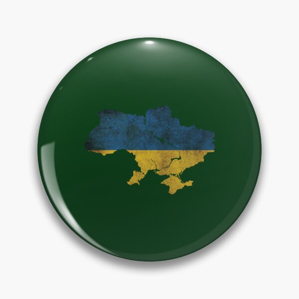 Item preview, Ukraine - country border in national flag designed and sold by LivyPaigeHome.