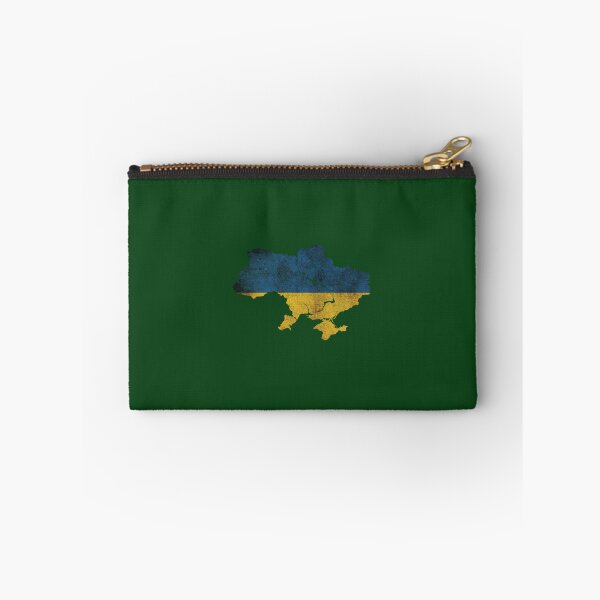 Item preview, Ukraine - country border in national flag designed and sold by LivyPaigeHome.