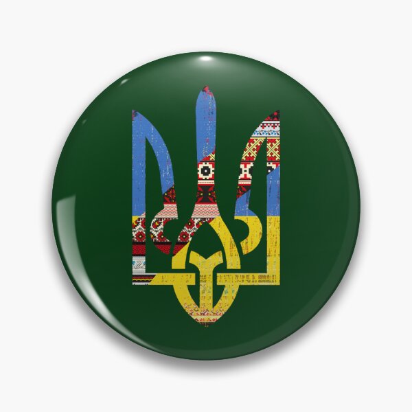 Item preview, Trident Flag Ukrainian National Embroidery Vyshyvanka (1) designed and sold by LivyPaigeHome.