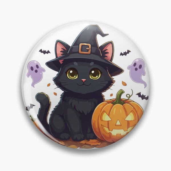 Item preview, Haloween cat designed and sold by Houtdesign.