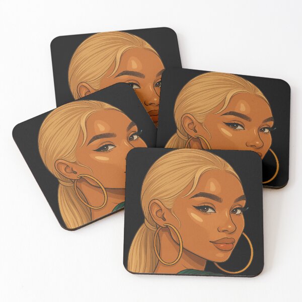 Item preview, Black and gold beauty designed and sold by Salamata Sandra Nsengiyumva.