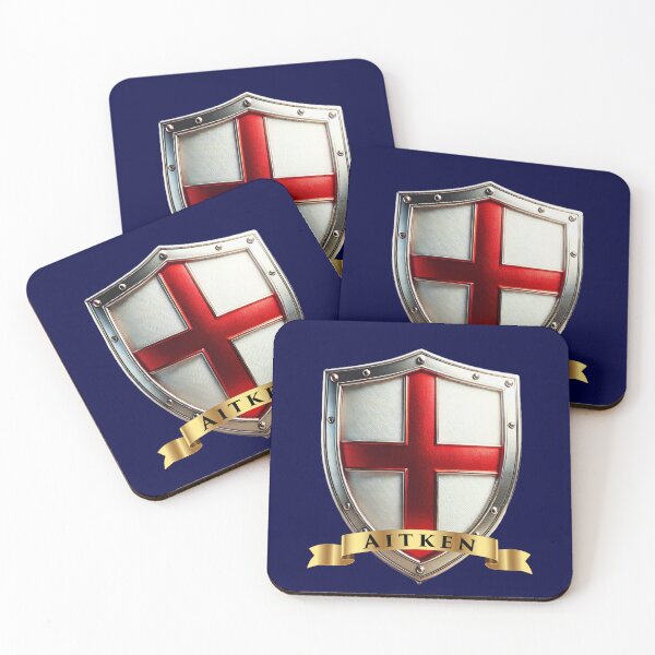 Item preview, Aitken Heritage Crest, England Shield designed and sold by Highlandkings.