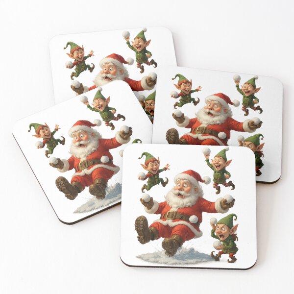 Item preview, Santa’s Snowball Chaos designed and sold by NeonCore.
