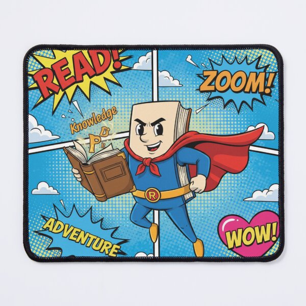 Item preview, Reading Superhero Comic | Read Zoom Wow | Literacy Hero Adventure designed and sold by TrackinDaTrends.