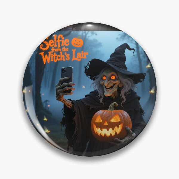 Item preview, Selfie from the Witch's lair designed and sold by casamomo.
