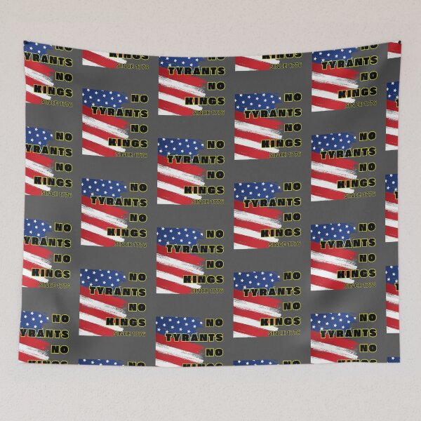Item preview, No Tyrants No Kings – Resist Since 1776 | Political Freedom Art designed and sold by Lunaria Arts.