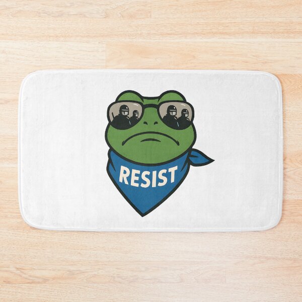 Item preview, Portland Frog — Symbol of Peaceful Resistance designed and sold by CalmDownZone ⭐️⭐️⭐️⭐️⭐️.
