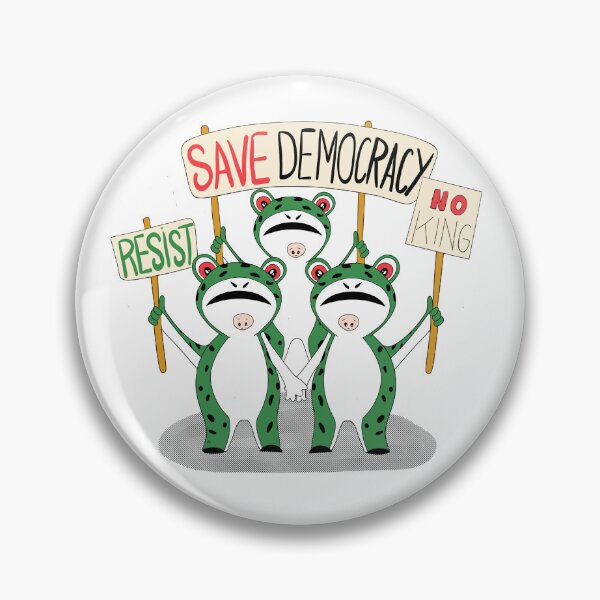 Item preview, Inflatable Frogs for Democracy designed and sold by iCraftCafe.