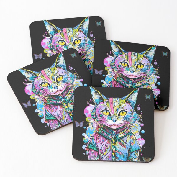 Item preview, Cyberpunk Cat Chronicles: The Streetwise Feline of the Future designed and sold by THEVONZA.