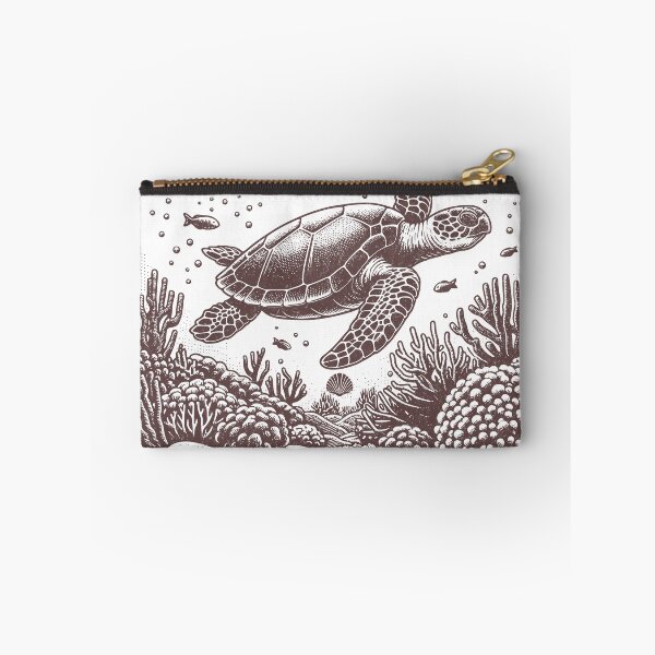 Item preview, Keep the Sea Plastic Free – Sustainable marine protection design with turtle designed and sold by Design-by-Micha.