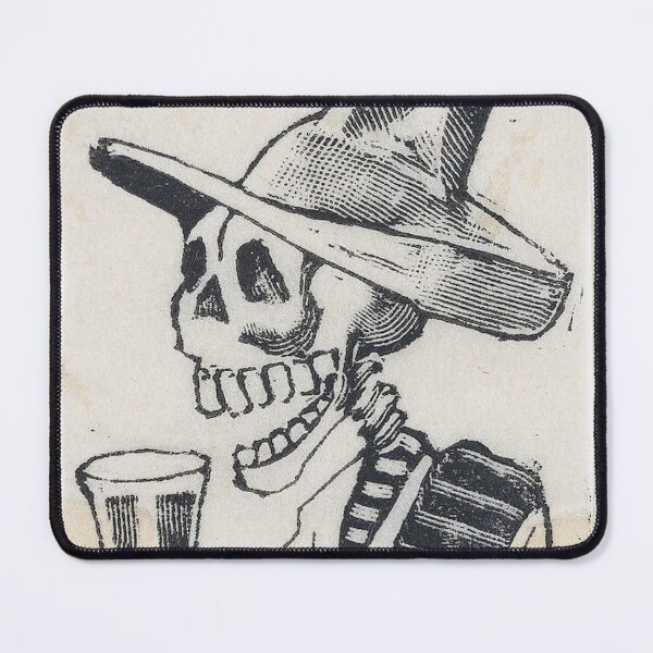 Item preview, A Skeleton Having a Drink, 1892 designed and sold by AnimaliaStar.