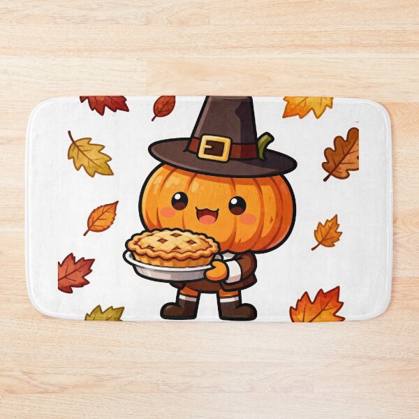 Item preview, Mr. Pumpkin at Thanksgiving designed and sold by Ammar Studio.