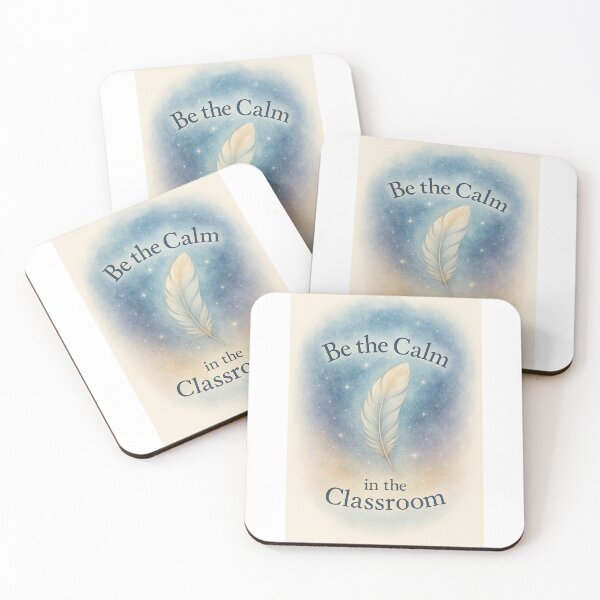 Item preview, Be the Calm in the Classroom — Watercolor Mindfulness Art for Teachers designed and sold by MforMontessori.