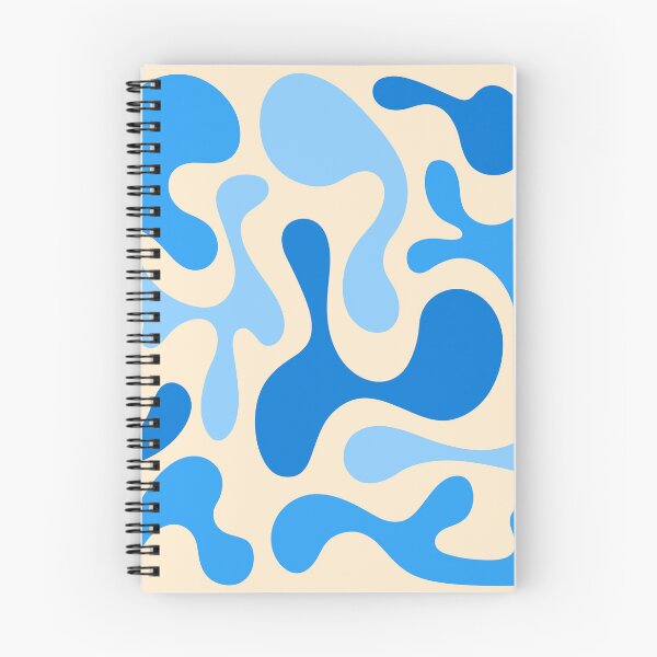 Item preview, Liquid Blue Blob Pattern Abstract designed and sold by brexastore.