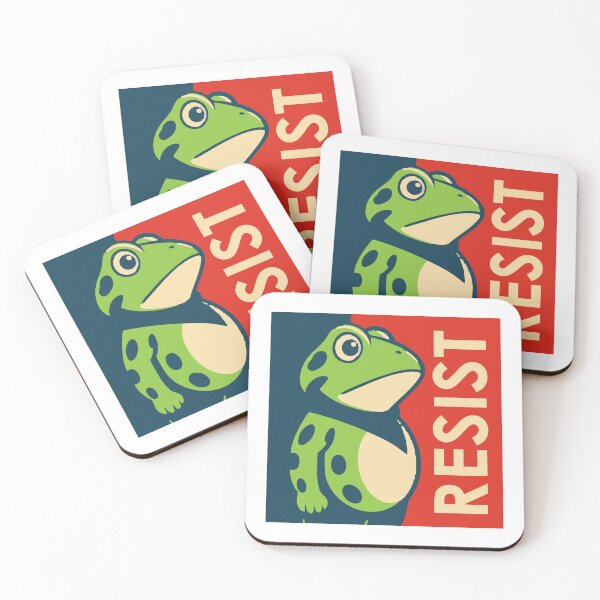 Item preview, Resist Portland Frog Protest,Anti ICE Anti Fascism Vintage Activist , Resistance designed and sold by Checkmate55.