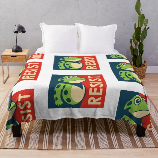 Item preview, Resist Portland Frog Protest,Anti ICE Anti Fascism Vintage Activist , Resistance designed and sold by Checkmate55.