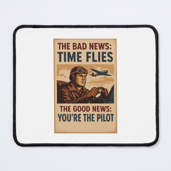 Item preview, A pilot (you) flies a plane. YOU'RE in control!  designed and sold by me-me-me74.