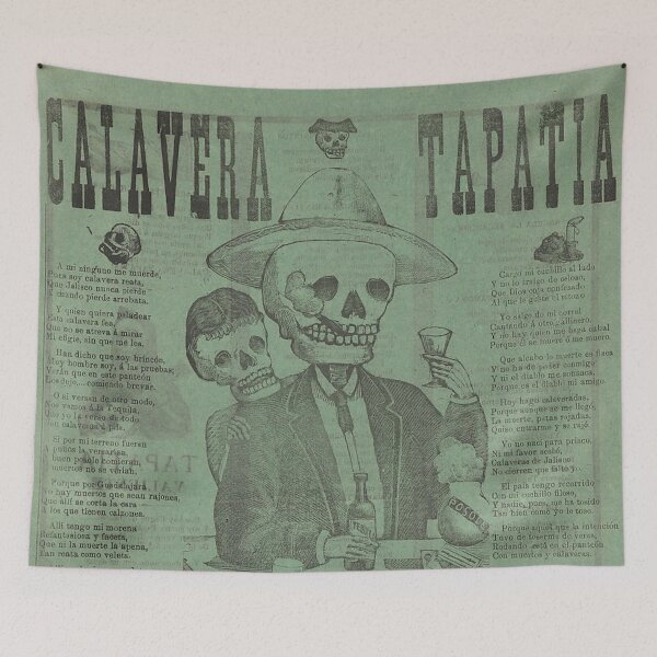 Item preview, Calavera Tapatía, Mexico 1890  designed and sold by AnimaliaStar.