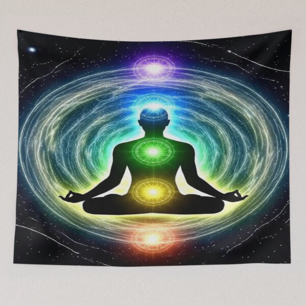 Item preview, Chakra Meditation & Cosmic Energy – Spiritual Healing Design designed and sold by Cristhian Almanza.