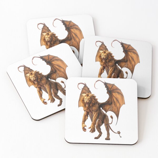 Item preview, Manticore – The Beast of Ancient Legends designed and sold by AlexLineArt.
