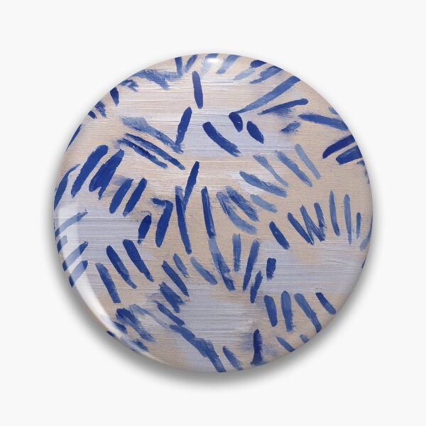 Item preview, Blue brushstroke seamless pattern designed and sold by SassyArtistry.