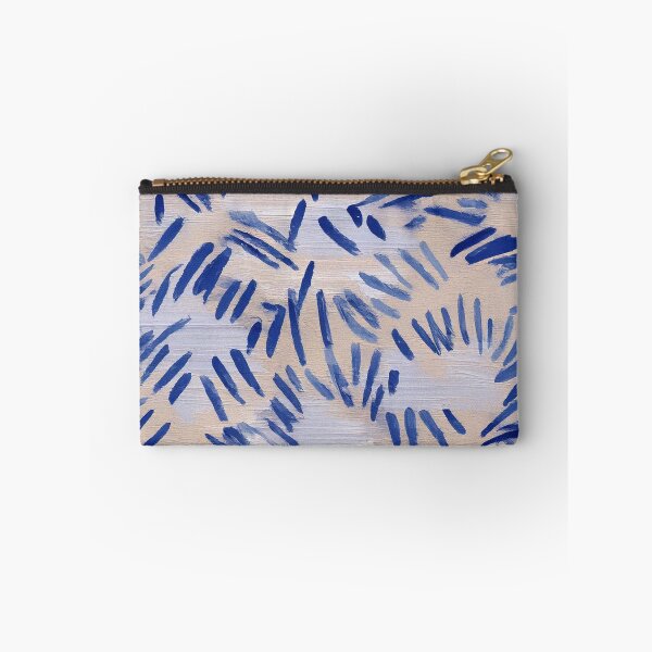 Item preview, Blue brushstroke seamless pattern designed and sold by SassyArtistry.