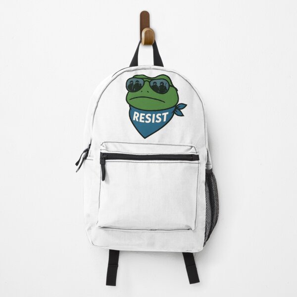 Item preview, Portland Frog – The Silent Rebel designed and sold by CalmDownZone ⭐️⭐️⭐️⭐️⭐️.