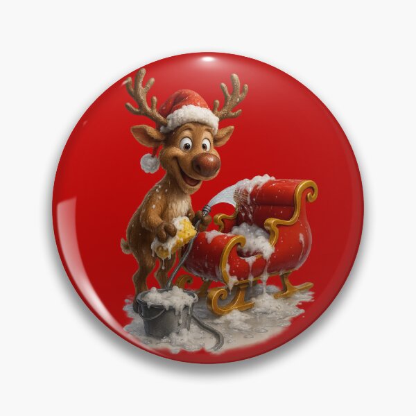 Item preview, Reindeer Car Wash designed and sold by NeonCore.