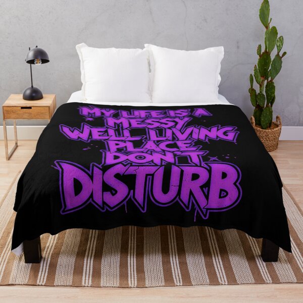 Item preview, Don't Disturb Messy Life Graffiti designed and sold by CoffinsArt.