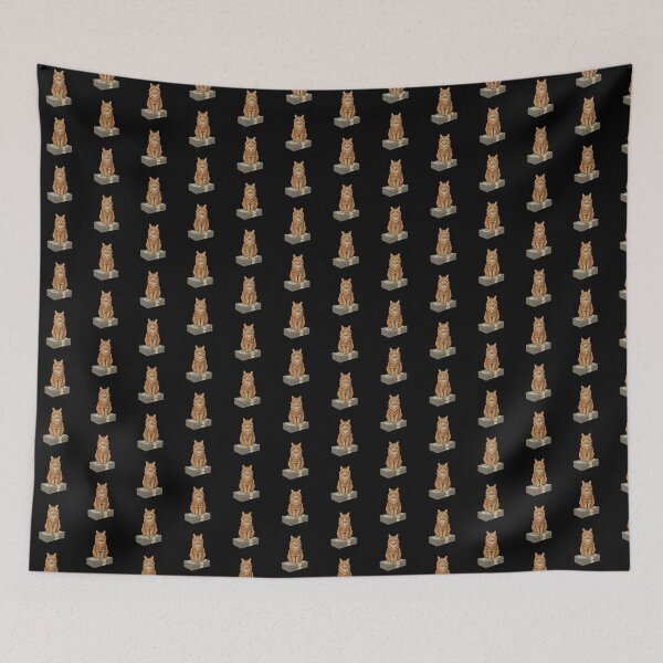 Item preview, The Godfather’s Cat on Money – Cinematic Vector Realism Fan Art designed and sold by kanjxtan.