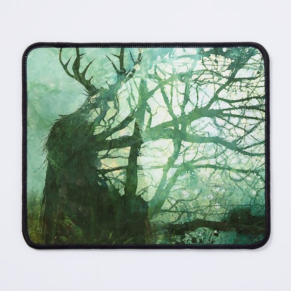 Item preview, The Great Horned God Of The Woods designed and sold by thepottypagan.