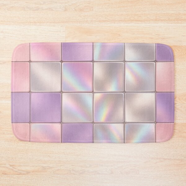 Item preview, Iridescent pastel tile pattern designed and sold by SassyArtistry.