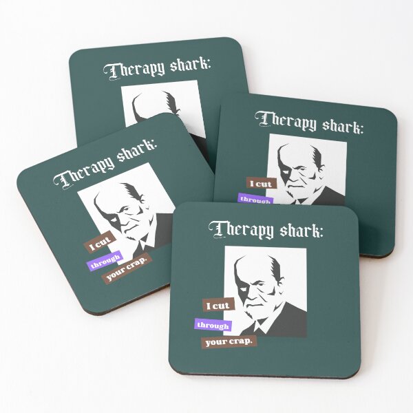 Item preview, Therapy shark: I cut through your crap. - counseling psychologist designed and sold by TaurusC95.