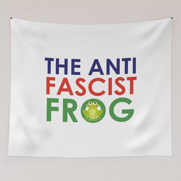Item preview, The anti fascist frog funny | Portland Frog Shirt Political Activist  | Creative Moves designed and sold by Checkmate55.