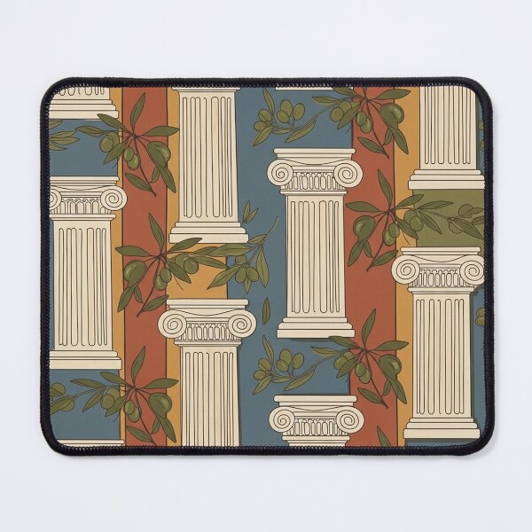 Item preview, Ancient Greek Columns and Olive Branches designed and sold by MySignatureItems.