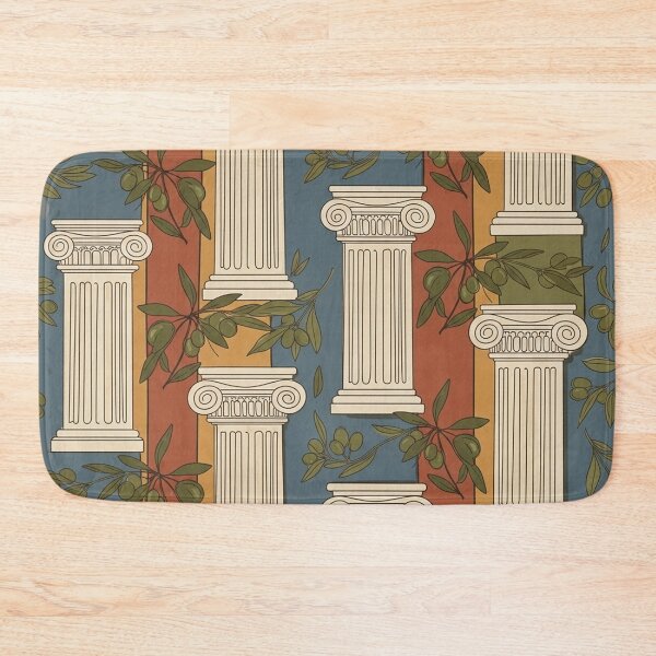 Item preview, Ancient Greek Columns and Olive Branches designed and sold by MySignatureItems.