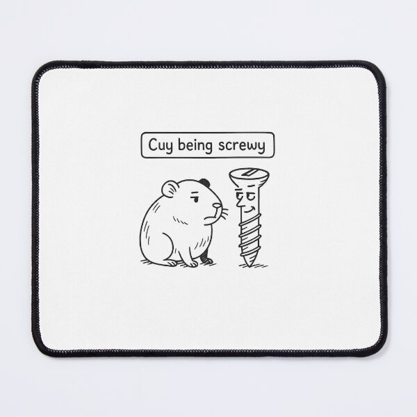 Item preview, Cuy Being Screwy designed and sold by DryWitDad.