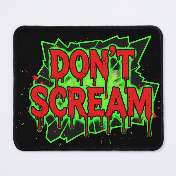 Item preview, Don't Scream Slasher Horror Pop Art designed and sold by CoffinsArt.