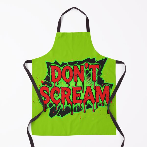 Item preview, Don't Scream Slasher Horror Pop Art designed and sold by CoffinsArt.