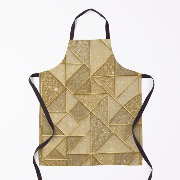 Item preview, Gold geometric shapes with glitter texture designed and sold by SassyArtistry.