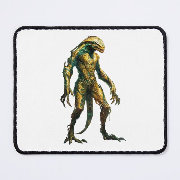 Item preview, Reptiloid – Guardian from the Ancient Depths designed and sold by AlexLineArt.