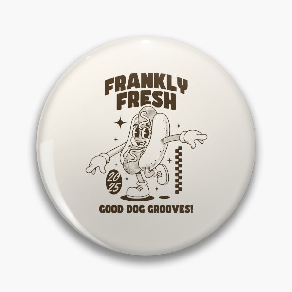 Item preview, Frankly Fresh Hot Dog – Good Dog Grooves designed and sold by HoopeStylee.
