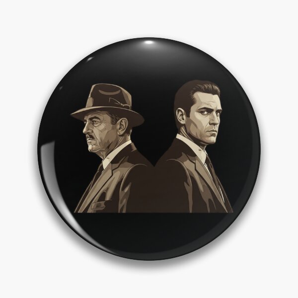 Item preview, Don Corleone & Michael – The Godfather Legacy Vector Art in Sepia Tones designed and sold by kanjxtan.